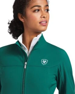 Ariat Women's Classic Team Softshell MEXICO Jacket -Ladies Western Cowboy Shop Template 0120 S22 WMS ENGL 10039460 detail03