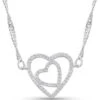 Montana Silversmiths Women's Open Heart Necklace -Ladies Western Cowboy Shop Untitled 12 0003 Layer6
