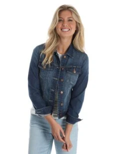 Wrangler Women’s Premium Denim Jacket