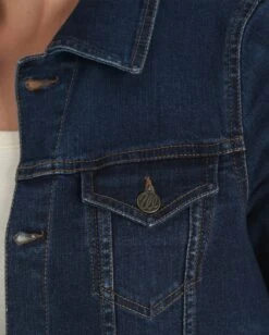 Wrangler Women’s Premium Denim Jacket -Ladies Western Cowboy Shop Untitled 17 0001 LWJ370D BD01 SWDN WPRD