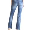 Women's Dark Embroidered Easy Bootcut Jeans -Ladies Western Cowboy Shop Untitled 1 0000 EB2166 BACK