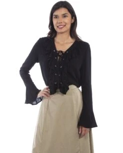 Scully Women's Ruffled Blouse