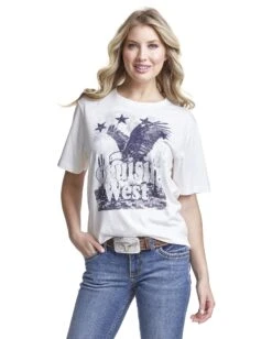 Wrangler Women's Eagle Graphic Tee