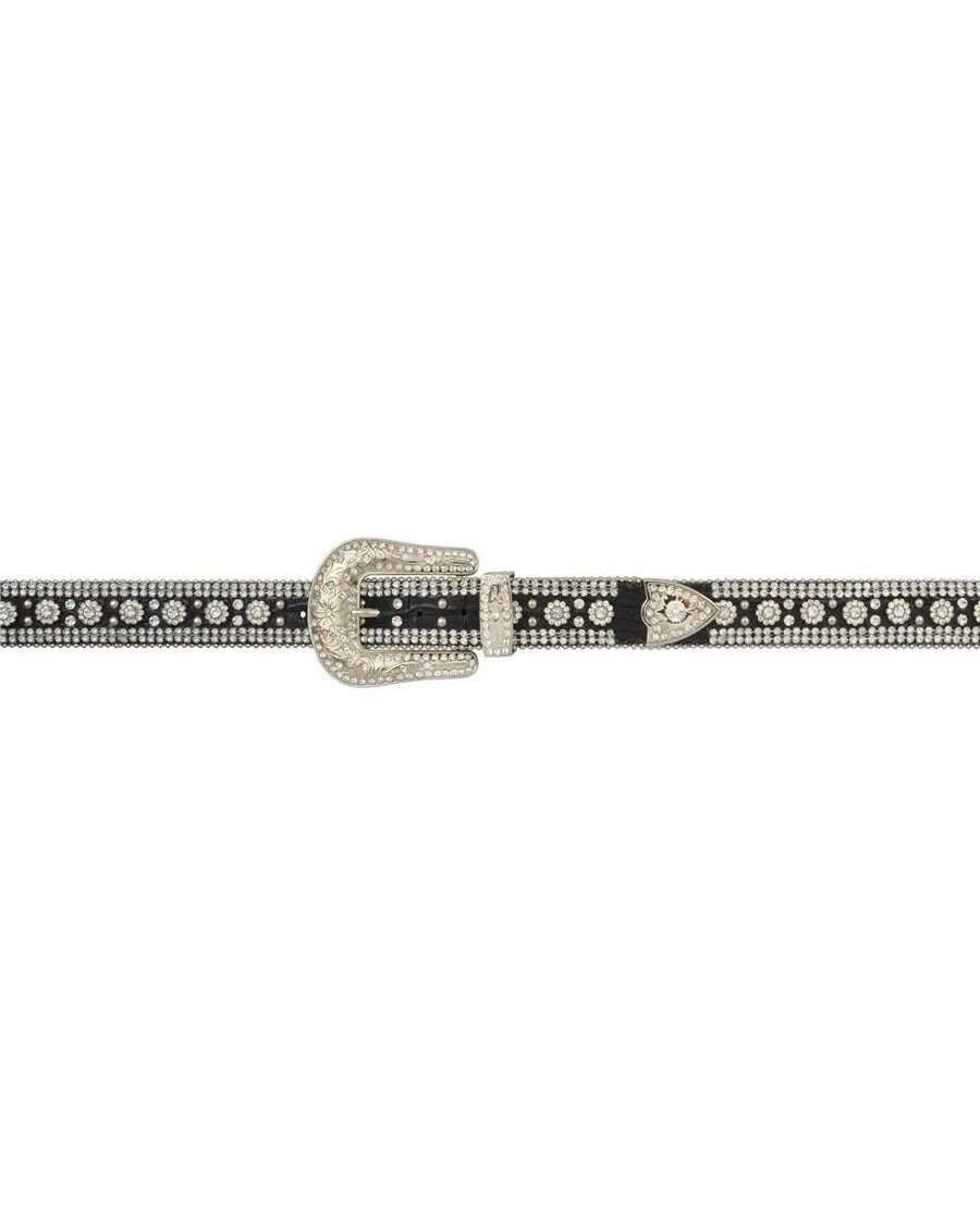 Women’s Flower Crystal Western Belt 4 Women’s Flower Crystal Western Belt - Image 2