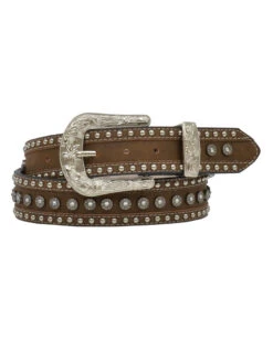 Women’s Gun Shell Leather Western Belt
