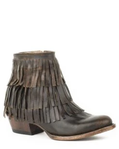 Stetson Women's Maggie Fringe Western Boots