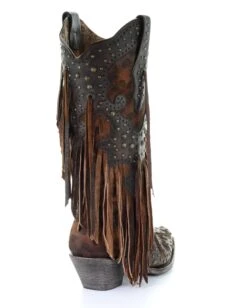 Corral Women's Cheetah And Fringe Western Boots -Ladies Western Cowboy Shop Untitled 1 0003 imgAlta11 e05f8107 5c17 485a b952 cd8c2efc39e6