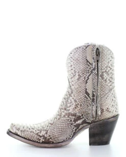 Corral Women's Natural Python Ankle Boots -Ladies Western Cowboy Shop Untitled 1 0004 Layer4 071f23a3 26f6 4ef1 9c99 a2fec339f840