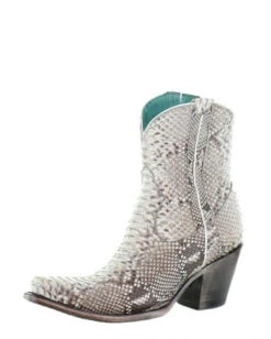 Corral Women's Natural Python Ankle Boots -Ladies Western Cowboy Shop Untitled 1 0005 Layer2 bca53b01 3403 4062 90d1 f2dab59669a1