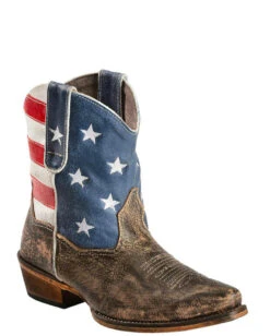 ROPER Women’s American Flag Shorty Boots