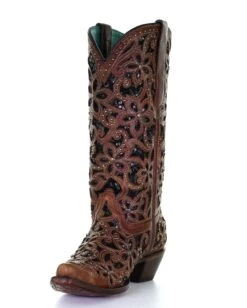 Corral Women's Studs And Embroidery Western Boots 22 Corral Women's Studs And Embroidery Western Boots -Ladies Western Cowboy Shop Untitled 1 0010 A4083 ALTA05