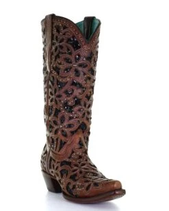 Corral Women's Studs And Embroidery Western Boots 24 Corral Women's Studs And Embroidery Western Boots -Ladies Western Cowboy Shop Untitled 1 0012 A4083 ALTA03