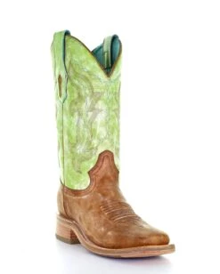 Corral Women's Classic Square Toe Western Boots -Ladies Western Cowboy Shop Untitled 1 0012 A4102 ALTA03