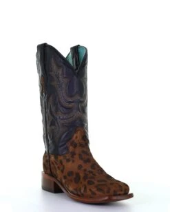 Corral Women's Cheetah Print Western Boots -Ladies Western Cowboy Shop Untitled 1 0012 A4144 ALTA03