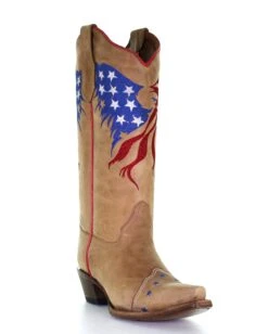 Corral Women's American Flag Western Boots -Ladies Western Cowboy Shop Untitled 1 0012 L5713 ALTA03