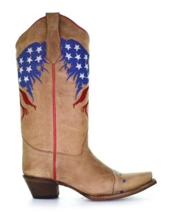Corral Women's American Flag Western Boots -Ladies Western Cowboy Shop Untitled 1 0013 L5713 ALTA01