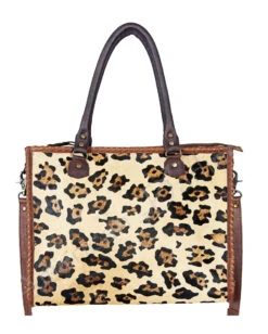 Women's Cheetah Print Conceal Carry Tote
