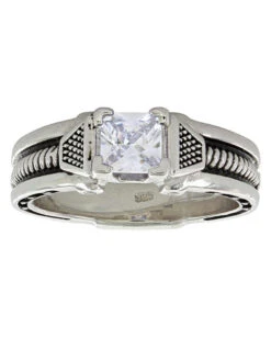 Montana Silversmiths Women's Horseshoe Nail Ring