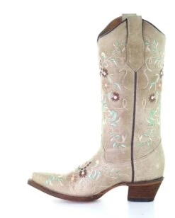 Corral Women's Floral Embroidered Western Boots -Ladies Western Cowboy Shop Untitled 2 0005 Layer7 4697878c 3558 4899 828f fa5708612f25