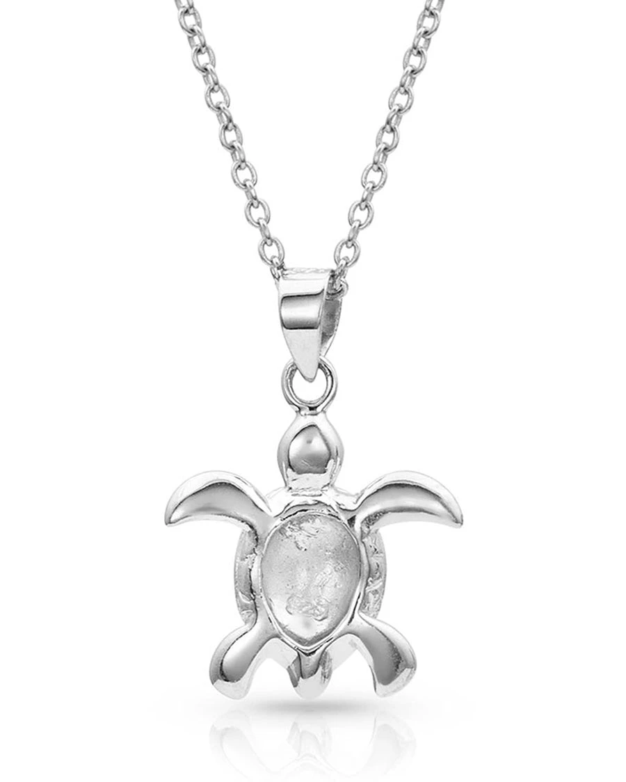 Montana Silversmiths Women's Turtle Love Pendant Necklace 4 Montana Silversmiths Women's Turtle Love Pendant Necklace - Image 2