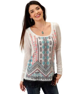 ROPER Women’s Sheer Jersey Tee