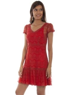 Ladies Western Cowboy Shop 27 Scully Women's Lace Dress