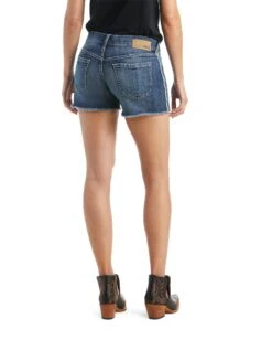 Ariat Women's Boyfriend Reverse Side Stripe Shorts