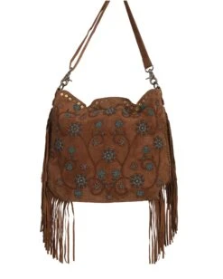 Scully Women's Beaded And Fringe Purse