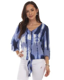 Scully Women's Tie Dye Blouse