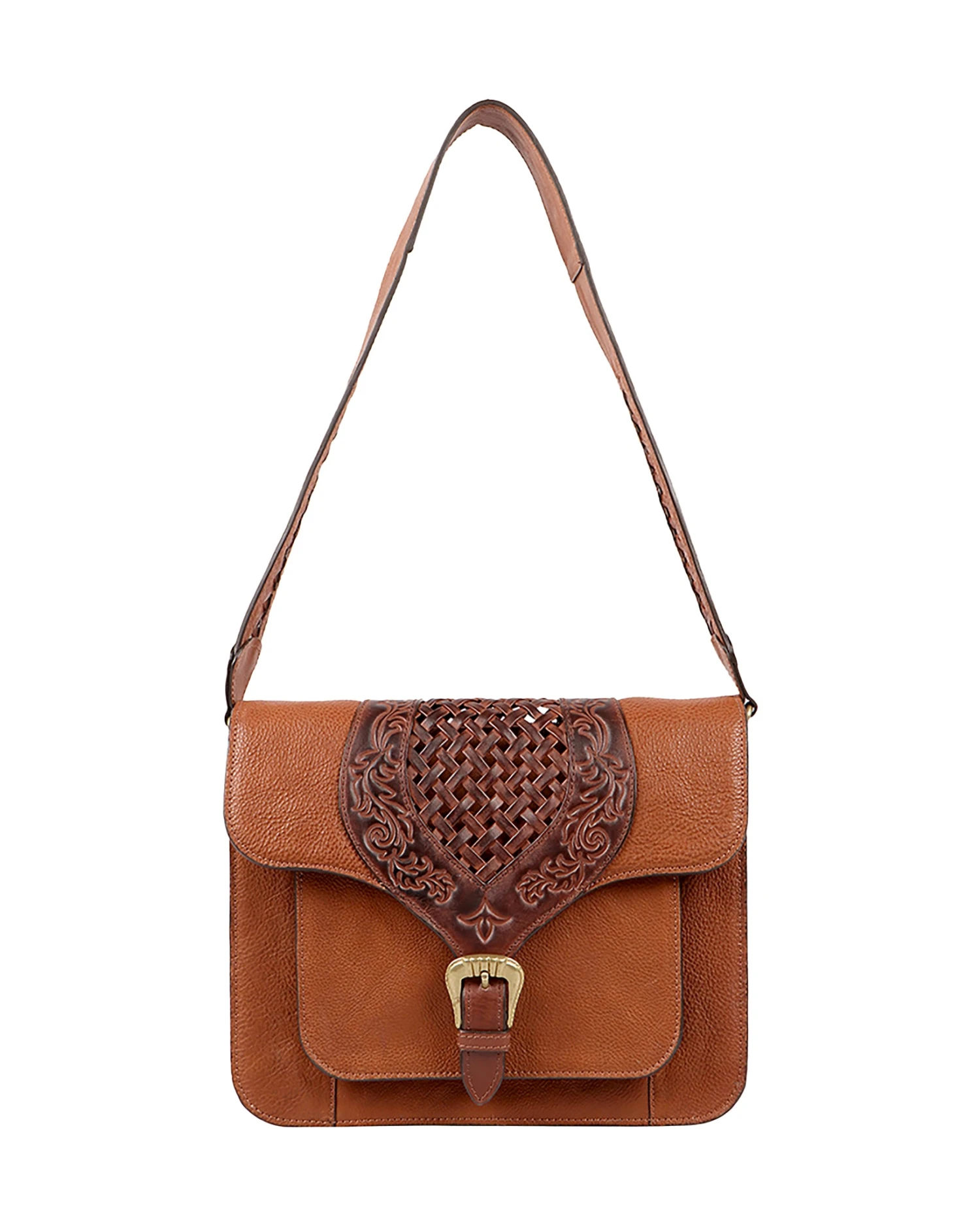 Scully Women's Basket Weave Leather Purse 3 Scully Women's Basket Weave Leather Purse