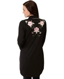 ROPER Women's Floral Embroidery Dress Western Shirt -Ladies Western Cowboy Shop Untitled 3 0002 Layer2