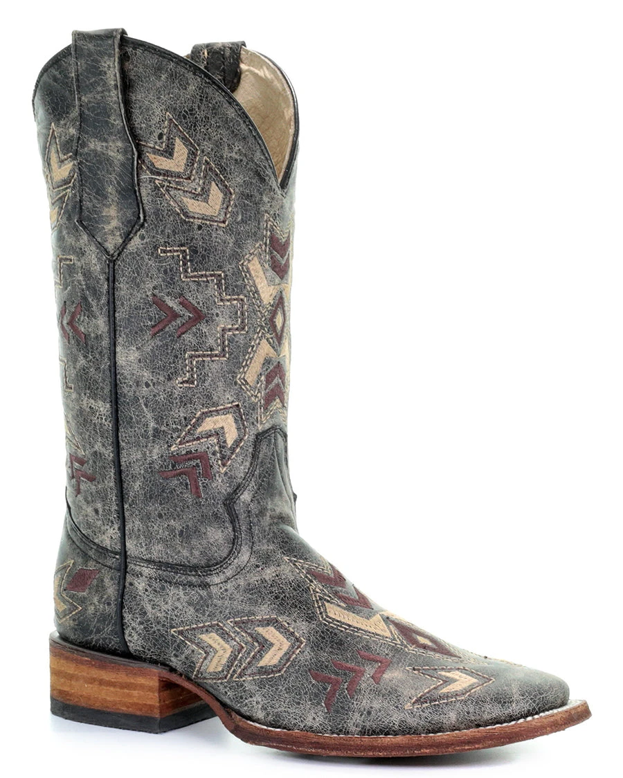 Corral Women's Bone Arrowhead Western Boots 3 Corral Women's Bone Arrowhead Western Boots
