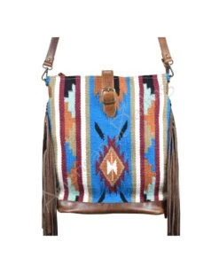 Women's Aztec Saddle Blanket Buckle Tote