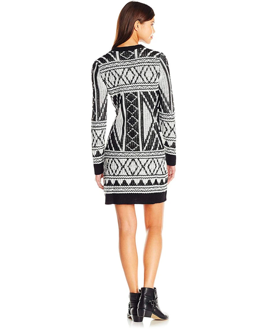 Women's Long Sleeve Knit Dress 4 Women's Long Sleeve Knit Dress - Image 2