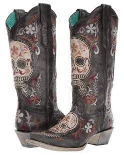 Corral Women's Sugar Skull Western Boots -Ladies Western Cowboy Shop Untitled 4 0002 Layer3 d2966172 781e 428c a07e 8e14e449c87a