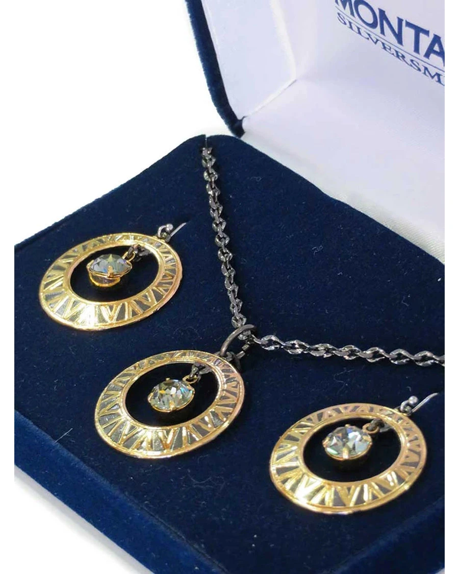 Montana Silversmiths Women's Southwest Midnight Sun Jewelry Set 4 Montana Silversmiths Women's Southwest Midnight Sun Jewelry Set - Image 2