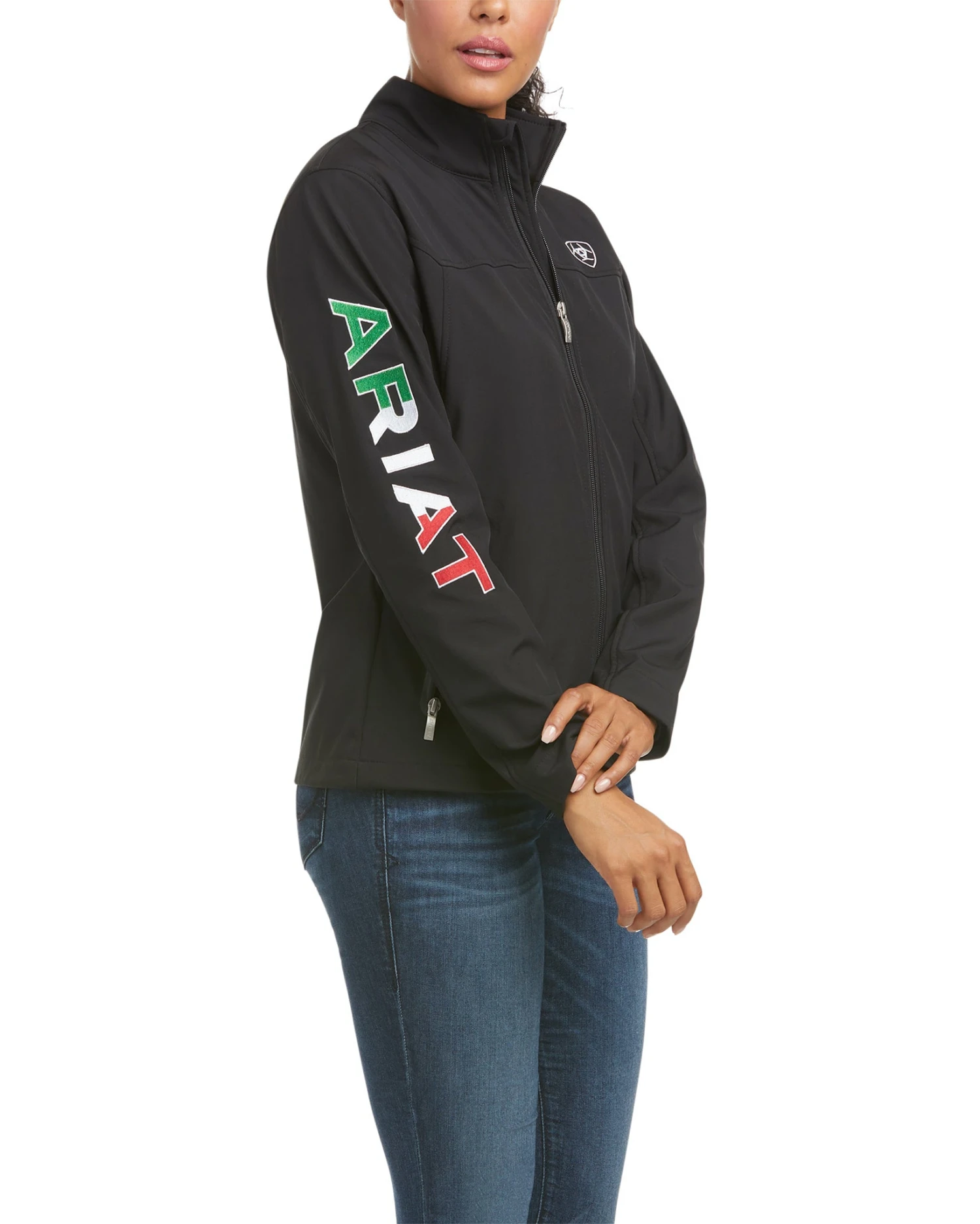 Ariat Women's Mexican Flag Softshell Jacket 3 Ariat Women's Mexican Flag Softshell Jacket