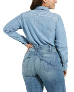 Ariat Women's REAL Fierce Shirt -Ladies Western Cowboy Shop Untitled 4 0004 Layer10 356e06d6 f46a 4d96 8e89 2c9594195704