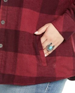 Ariat Women's REAL Shacket Shirt Jacket -Ladies Western Cowboy Shop Untitled 4 0004 Layer14