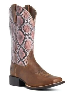 Ariat Women's Round Up Square Toe Western Boots