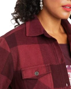 Ariat Women's REAL Shacket Shirt Jacket -Ladies Western Cowboy Shop Untitled 4 0005 Layer13 e096f287 7c3d 4815 aff7 81892cede3fa