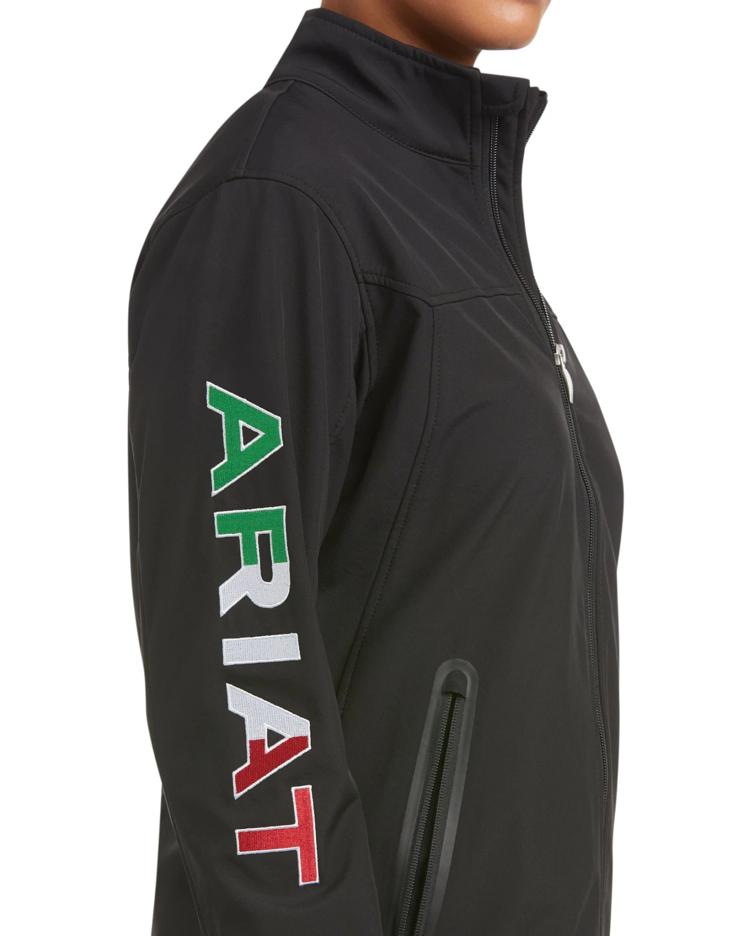 Ariat Women's Mexican Flag Softshell Jacket 8 Ariat Women's Mexican Flag Softshell Jacket - Image 6