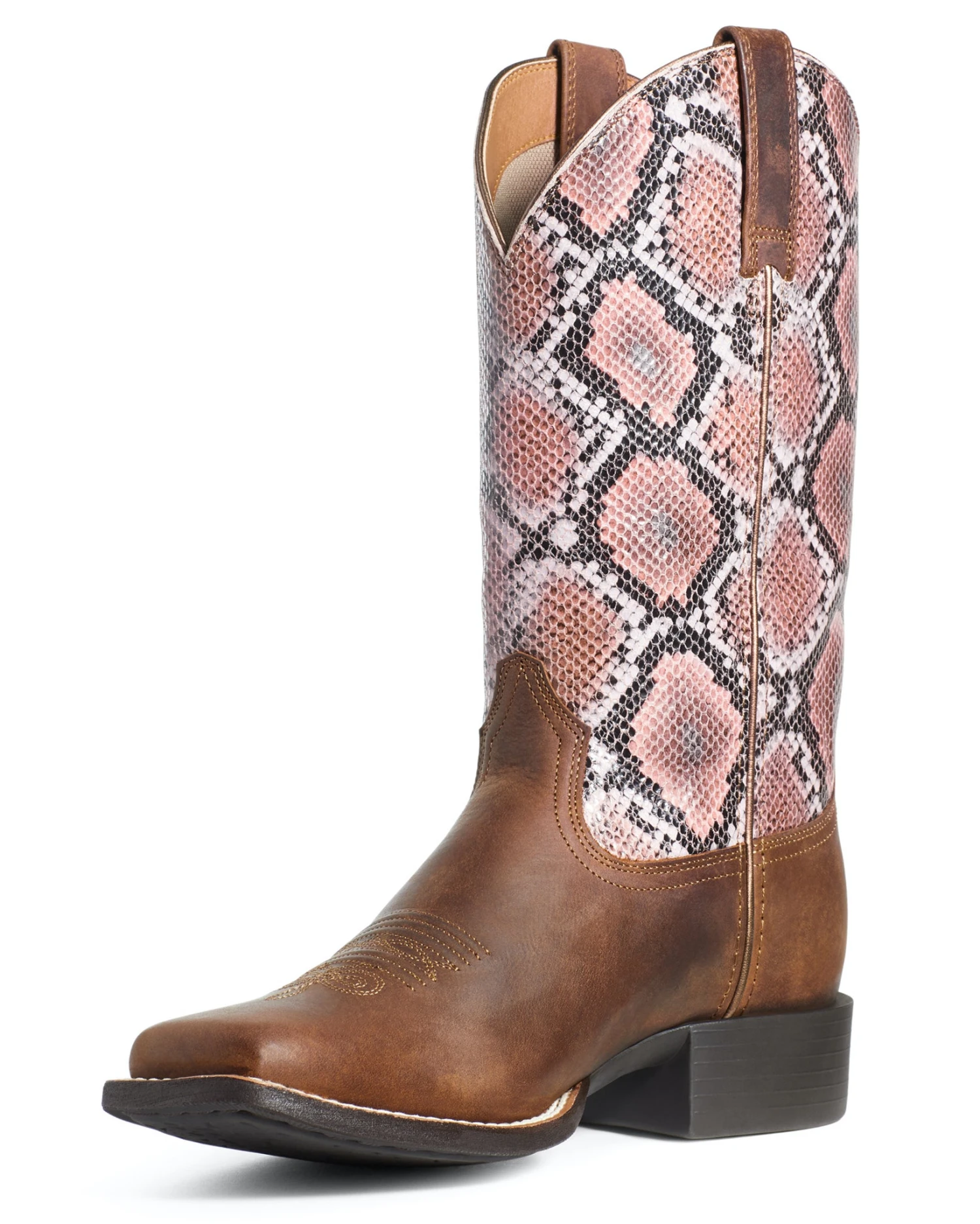 Ariat Women's Round Up Square Toe Western Boots 5 Ariat Women's Round Up Square Toe Western Boots - Image 3