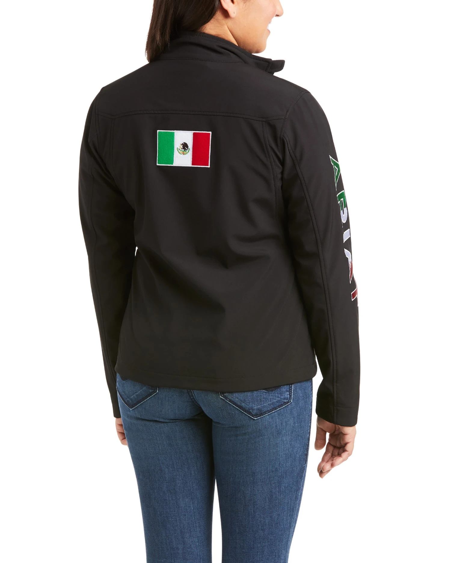 Ariat Women's Mexican Flag Softshell Jacket 10 Ariat Women's Mexican Flag Softshell Jacket - Image 8