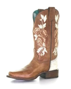 Corral Women's Floral Embroidery Western Boots -Ladies Western Cowboy Shop Untitled 4 0013 Layer17