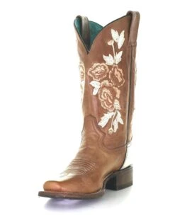 Corral Women's Floral Embroidery Western Boots -Ladies Western Cowboy Shop Untitled 4 0014 Layer16