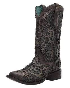 Corral Women's Glitter Inlay Square-Toe Boots -Ladies Western Cowboy Shop Untitled 6 0000 Layer6 0931fea3 5148 4096 b7d2 b453d69106a3
