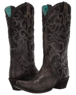 Corral Women's Overlay Studded Western Boots -Ladies Western Cowboy Shop Untitled 6 0007 Layer 2 e786e1c7 f38c 4116 bacb 1c14eb52c903