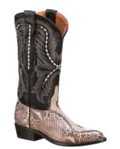 Lucchese Women's Stella Python Western Boots