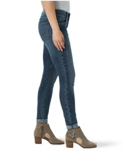 Wrangler Women's Essentials Mid-Rise Skinny Jeans -Ladies Western Cowboy Shop WRA202206 1 0082 09MWSOW BS01 SWBB PRD